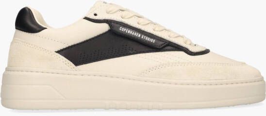 Copenhagen CPH89M Leather Mix Off-White Zwart