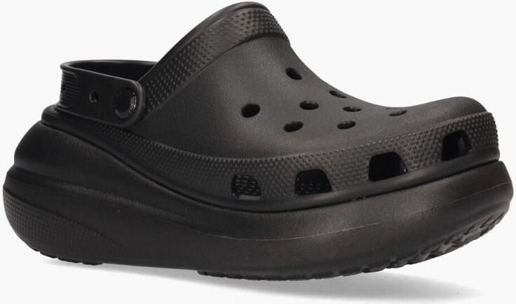 Crocs Classic Crush Clog Gedurfd ontwerp en extra hoogte Black Dames - Foto 9