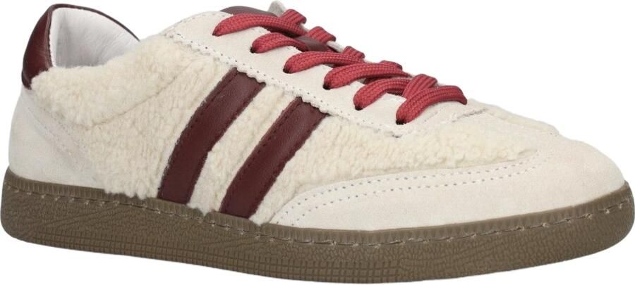 Cypres Hold Footwear Yoel Off-White Bordeauxrood - Foto 2