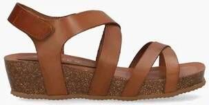 Cypres Hennesy Brown Sandalen