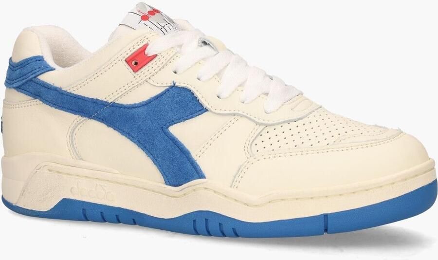 Diadora Heritage B.560 Used Legacy Italia Off-White Blauw - Foto 2