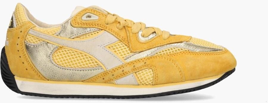 DIADORA HERITAGE Lage Sneakers Dames Equipe Revenge Maat: 42 Materiaal: Leer Kleur: Geel - Foto 2