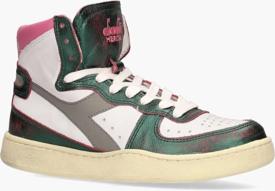 Diadora Heritage Mi Basket Metal Mixed Used Wit Multicolor