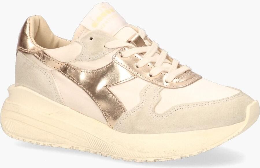 Diadora Sneakers Dames Lage sneakers Damesschoenen Canvas Venus Queen Gebroken wit combi - Foto 5