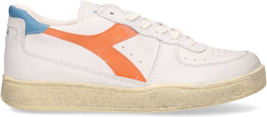 Diadora Sneakers Lage sneakers Leer MI basket low Blauw combi - Foto 11