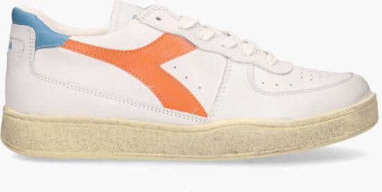 Diadora Sneakers Lage sneakers Leer MI basket low Blauw combi - Foto 10