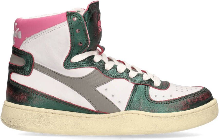 Diadora Heritage Mi Basket Metal Mixed Used Wit Multicolor