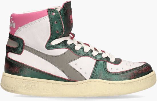 Diadora Heritage Mi Basket Metal Mixed Used Wit Multicolor