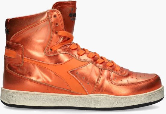 Diadora Heritage Mi Basket Metal Used Rood