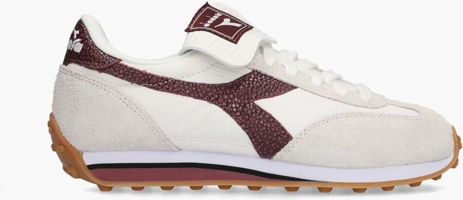 Diadora Sport Diadora Heritage Rally Indoor Wit Bordeauxrood