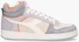 DIADORA Hoge Sneakers Dames Magic Basket Mid Woman Maat: 40 Materiaal: Suède Kleur: Multi - Thumbnail 4