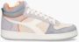 Diadora Magic Basket Mid Woman Hoge sneakers Dames Multi - Thumbnail 3