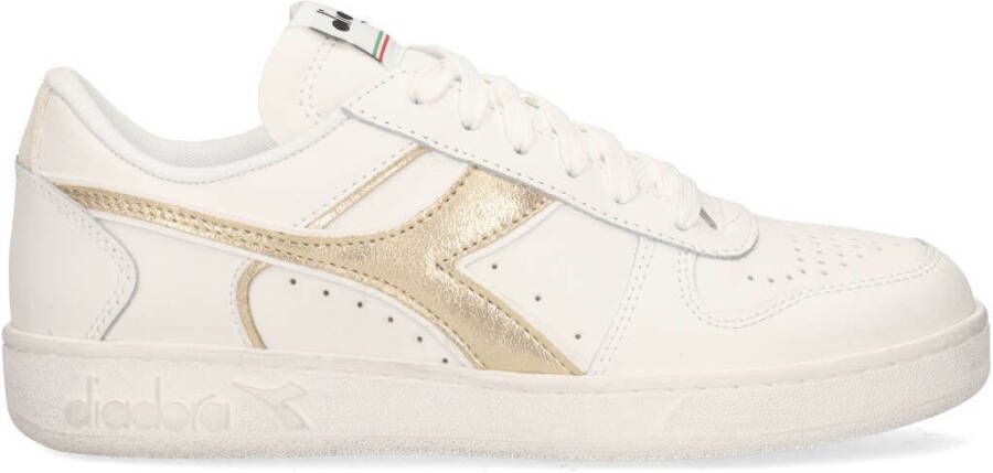 Diadora Magic Basket Low Metal Woman Lage sneakers Leren Sneaker Dames Wit - Foto 6