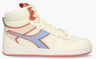 Diadora Sport Magic Basket Mid Label Ecru Multicolor