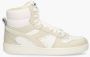 Diadora Magic Basket Mid Woman Hoge sneakers Leren Sneaker Dames Wit - Thumbnail 3