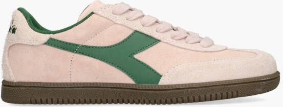 Diadora Sport Trainer Hairy Roze Groen