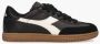 Diadora Sport Trainer Zwart Wit - Thumbnail 1