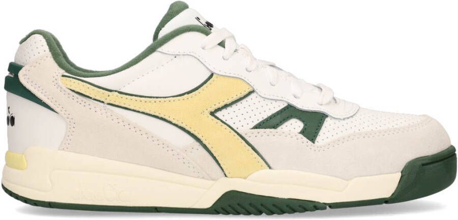 Diadora Sport Winner SL Wit Geel Groen