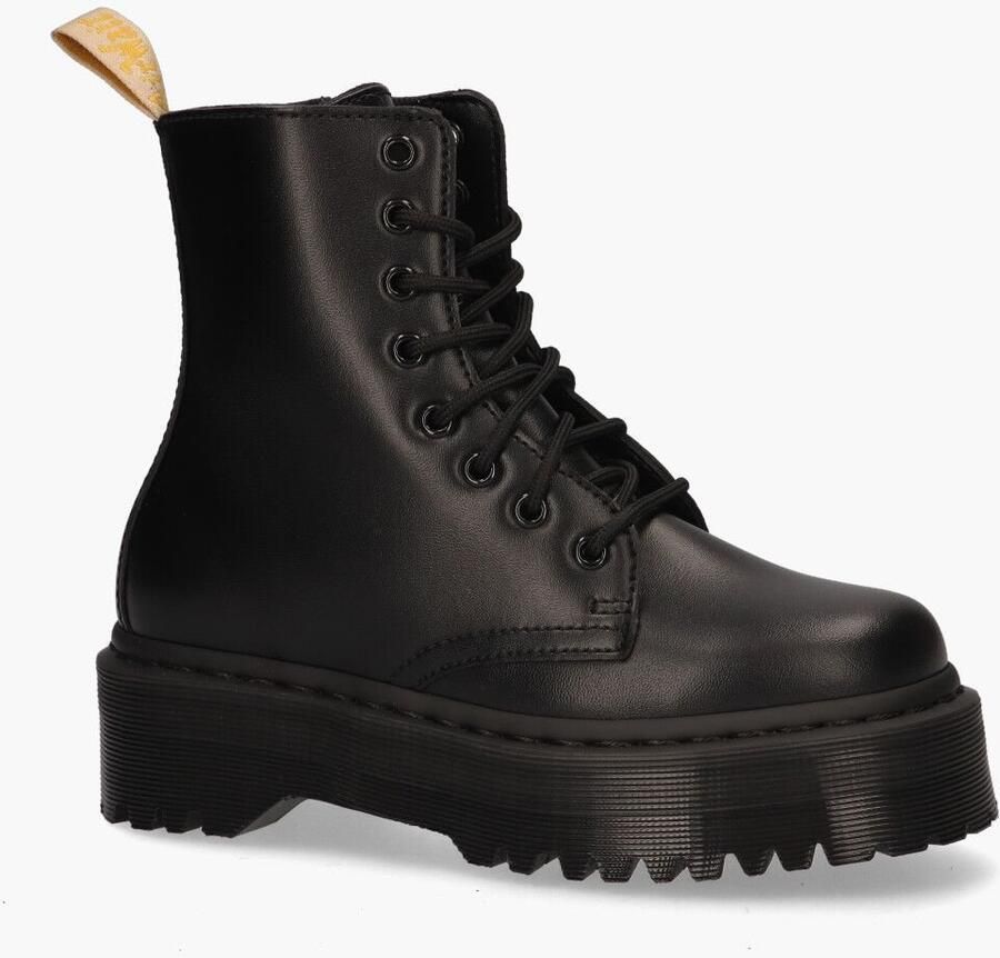 Dr. Martens Eco-leren ritslaarzen zwarte platformszool Black - Foto 5