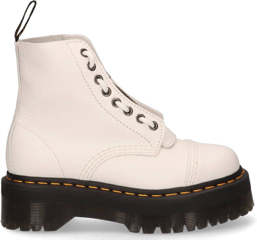 Dr Martens Sinclair Nappa Milled Nappa Leather Platform Boots Dr. Martens Wit Dames - Foto 9