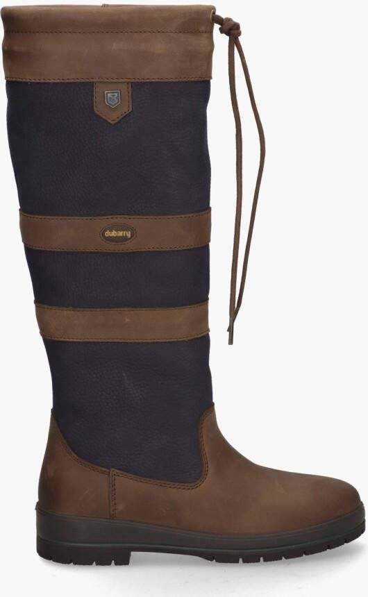 Dubarry Galway Donkerblauw Bruin Outdoorboots