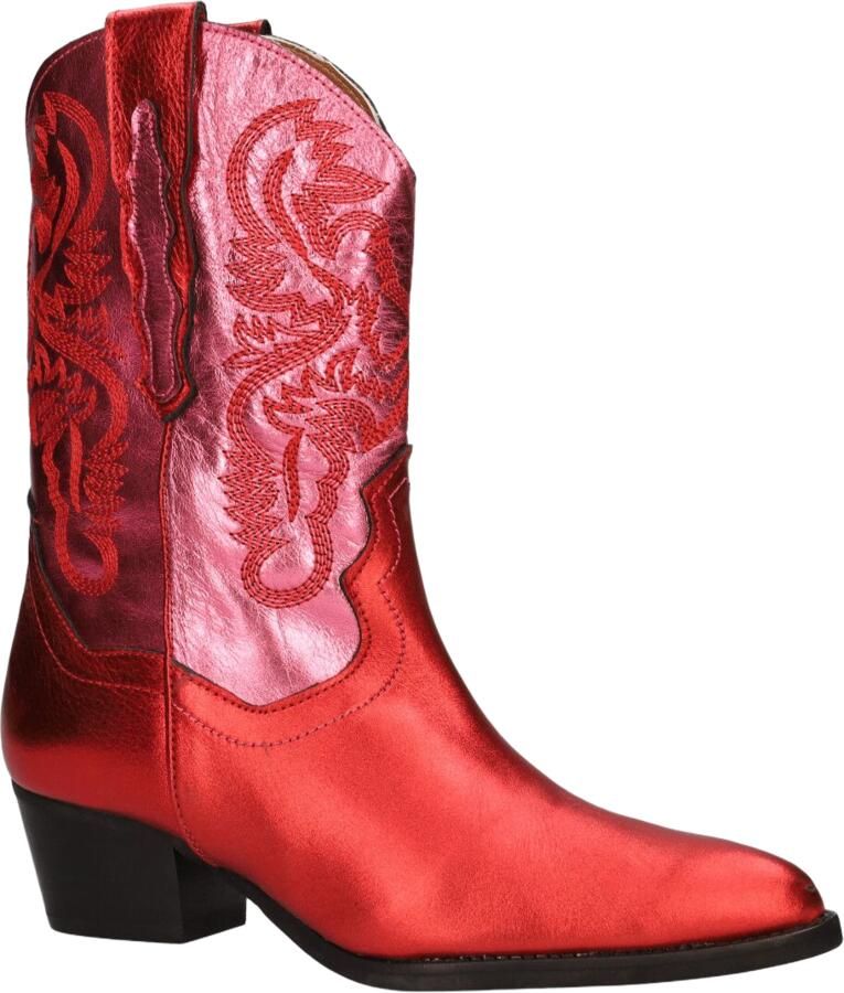 Dwrs Dames Enkellaars Brady Pink red Rose - Foto 4