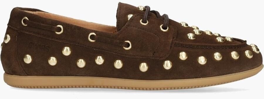 Dwrs label DWRS Latty Big Studs Donkerbruin - Foto 2