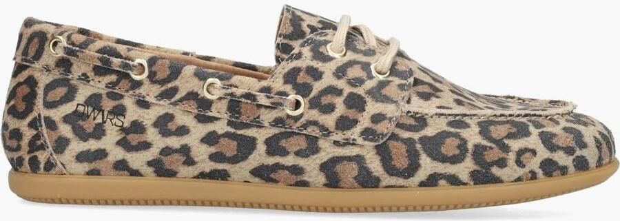 DWRS label Latty leopard 11927-03 cognac multi bruin - Foto 2