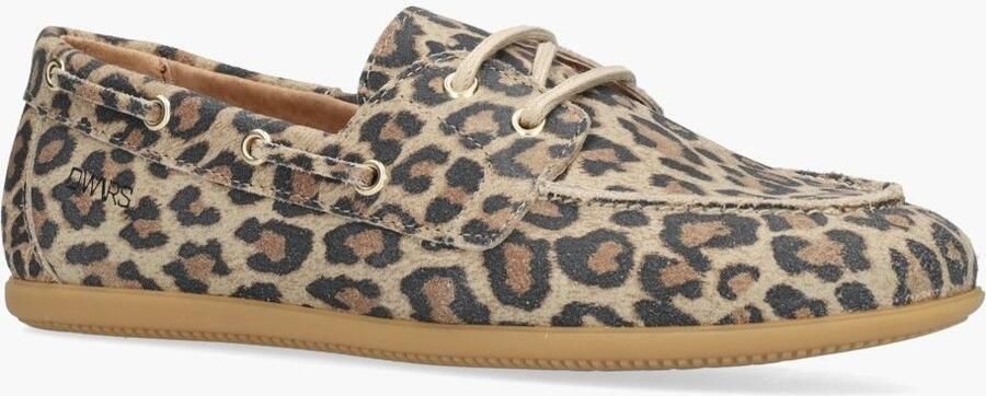 DWRS label Latty leopard 11927-03 cognac multi bruin - Foto 3