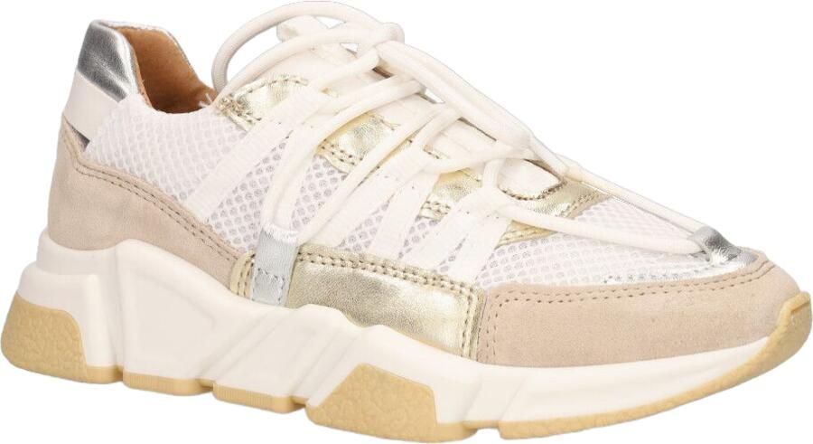Dwrs Dames Sneakers Los Angeles White Yellow Gold Wit - Foto 4