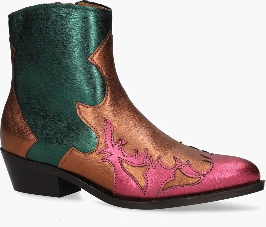 DWRS LABEL Monkey Multi Dames Enkelboots