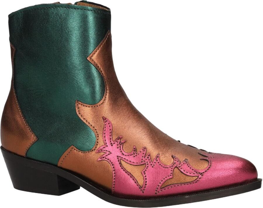 DWRS LABEL Monkey Multi Dames Enkelboots - Foto 3