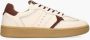 Dwrs Mirabel Off-White Bordeauxrood - Thumbnail 1
