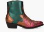 DWRS LABEL Monkey Multi Dames Enkelboots - Thumbnail 1