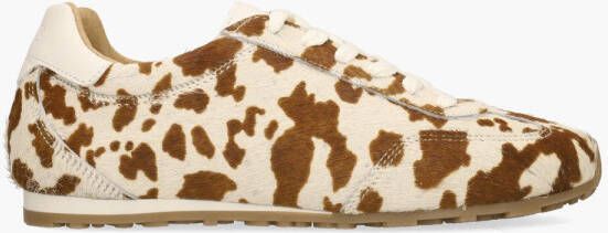 Dwrs Sava Cow Hair Off-White Cognac