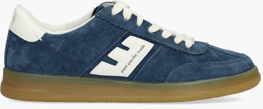 EAST PACIFIC TRADE Lage Sneakers Santos-w Maat: 43 Materiaal: Suède Kleur: Blauw - Foto 2