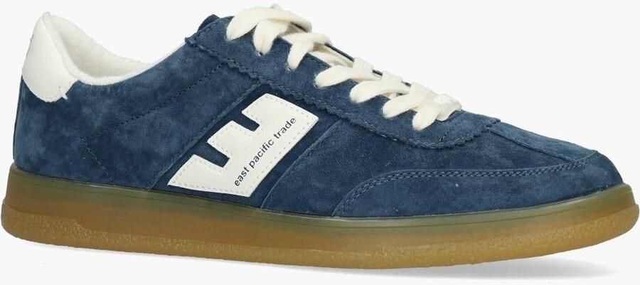 EAST PACIFIC TRADE Lage Sneakers Santos-w Maat: 43 Materiaal: Suède Kleur: Blauw - Foto 3