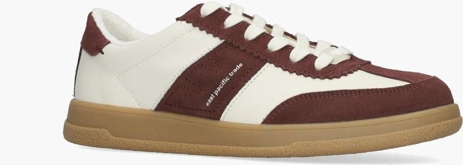 EAST PACIFIC TRADE Lage Sneakers Dames Santos-w Maat: 37 5 Materiaal: Suède Kleur: Rood - Foto 2