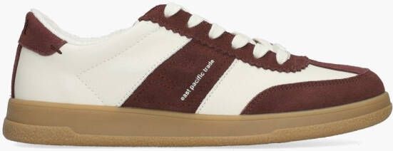 EAST PACIFIC TRADE Lage Sneakers Dames Santos-w Maat: 37 5 Materiaal: Suède Kleur: Rood - Foto 3