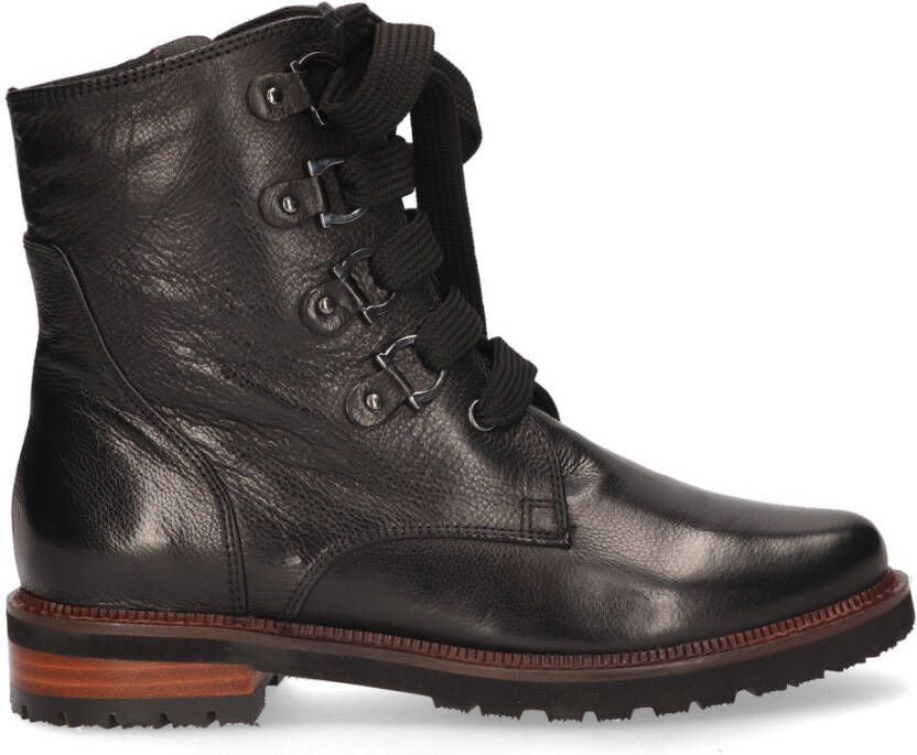 Everybody Vrouwen Leren Enkellaarsjes Laarzen Damesschoenen 11682 Zwart - Foto 2