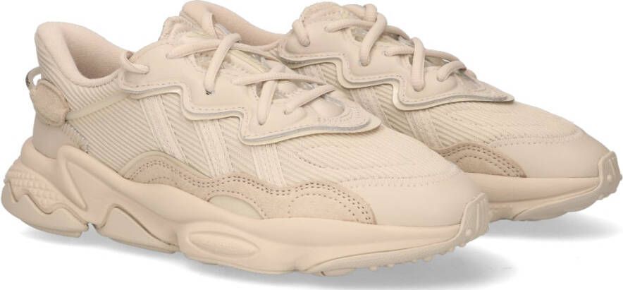Adidas Ozweego Schoenen Beige Textil Leer Synthetisch - Schoenen.nl