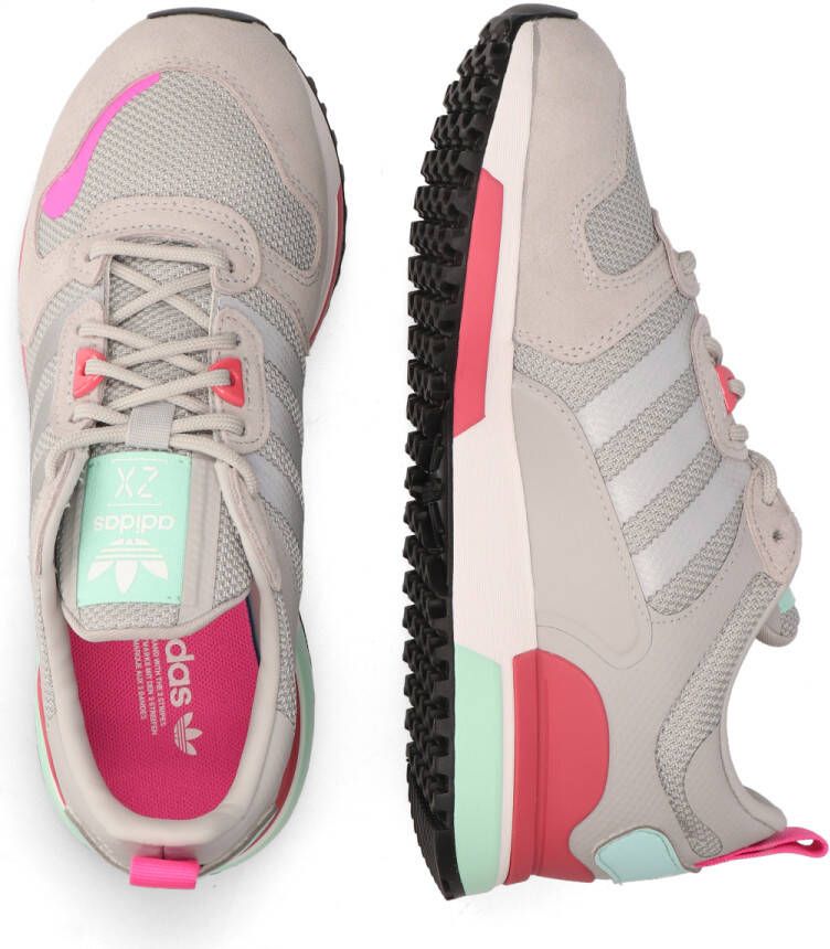 Bot Flikkeren wapenkamer Adidas Originals Zx 700 sneakers grijs zilver roze - Schoenen.nl