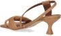 ALOHAS Asymmetrische bandjes sandaal Brown Dames - Thumbnail 11