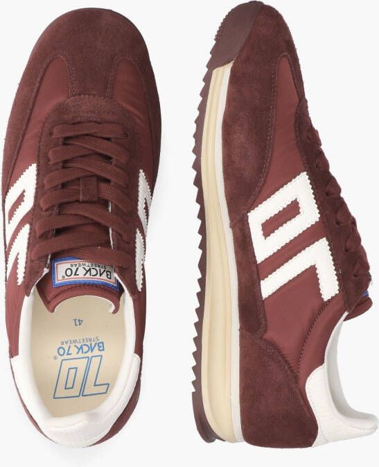 Back 70 Jogger Bordeauxrood Wit
