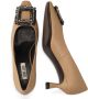 BiBi Lou Dames Pumps Damesschoenen Suède Kitten heel hoogte 6 cm 656Z10VK Camel - Thumbnail 5