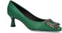 BiBi Lou Dames Pumps Damesschoenen Suède Kitten heel hoogte 6 cm 656Z10VK Groen - Thumbnail 2