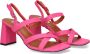 BiBi Lou 612z42vk sandalen dames roze magenta leer - Thumbnail 8