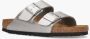 Birkenstock Arizona Dames Slippers Birko-flor Zilver Regular-fit – - Thumbnail 4