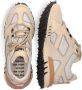 Bruin Tinten Ha-cker 66430 Lage sneakers Leren Sneaker Dames Beige - Thumbnail 15