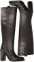 Bronx Zwarte Hoge Laars Eye-Catcher Black Dames - Thumbnail 7